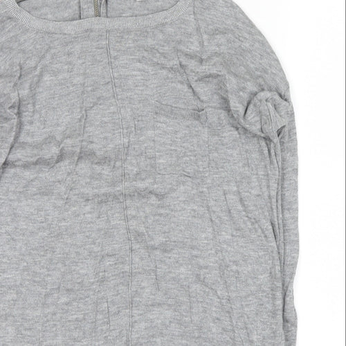 NEXT Womens Grey   Pullover Jumper Size S