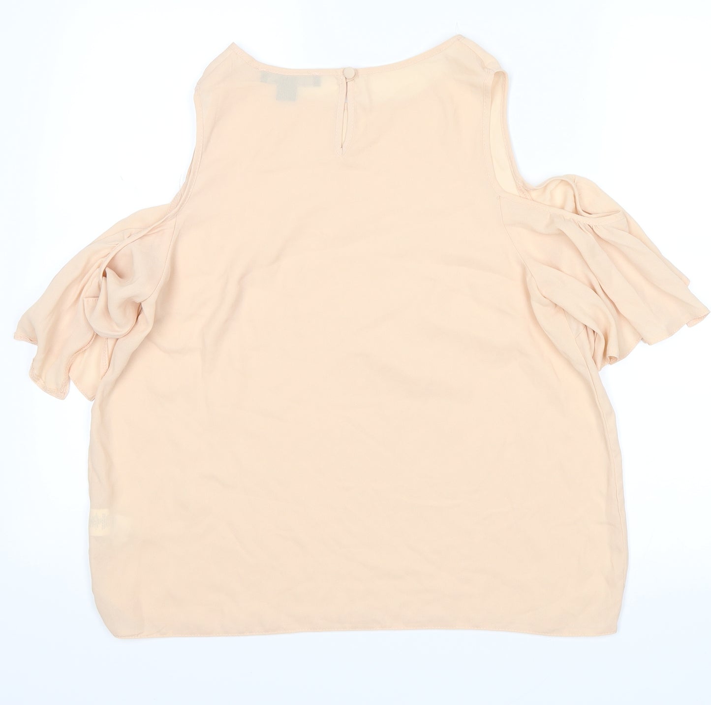 Atmosphere Womens Beige   Basic Blouse Size 14