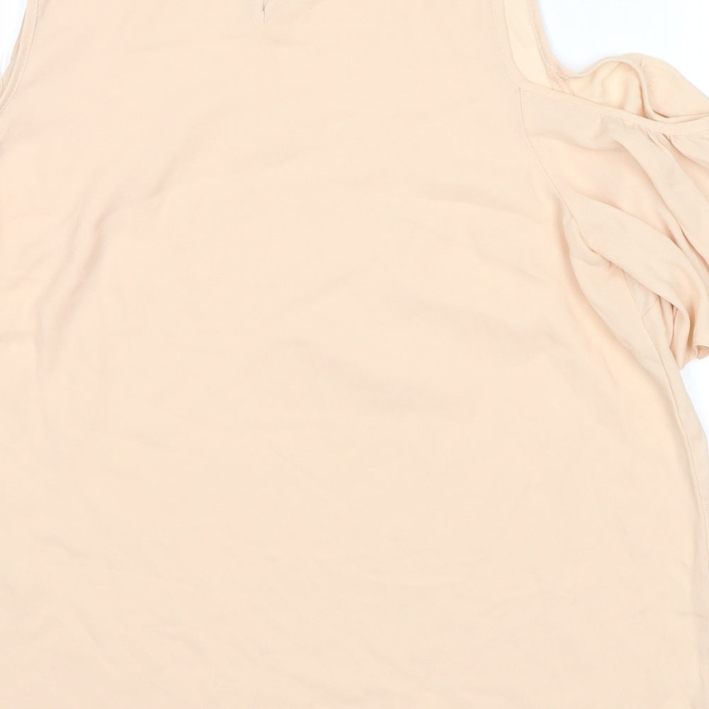 Atmosphere Womens Beige   Basic Blouse Size 14