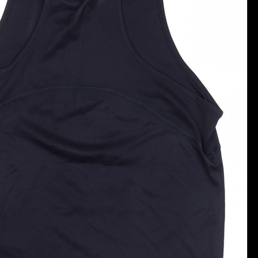 PUMA Womens Blue   Basic Tank Size L