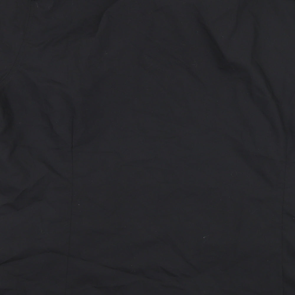 Peacocks Mens Black    Button-Up Size 2XL