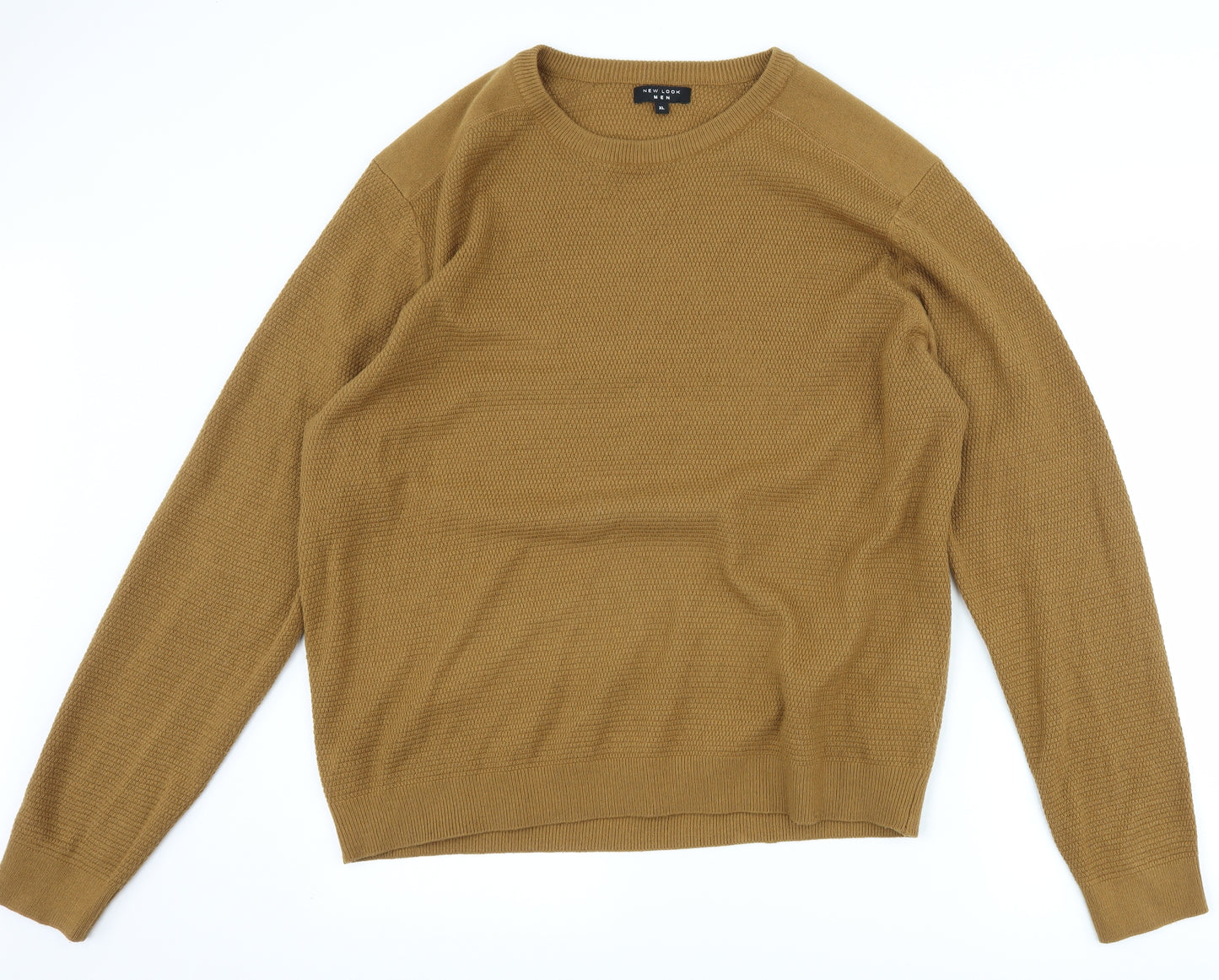 New Look Mens Brown   Pullover Jumper Size XL