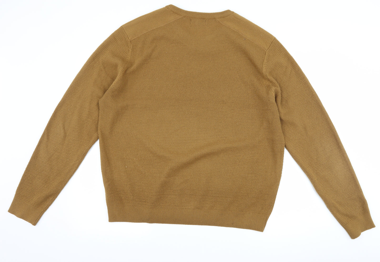 New Look Mens Brown   Pullover Jumper Size XL
