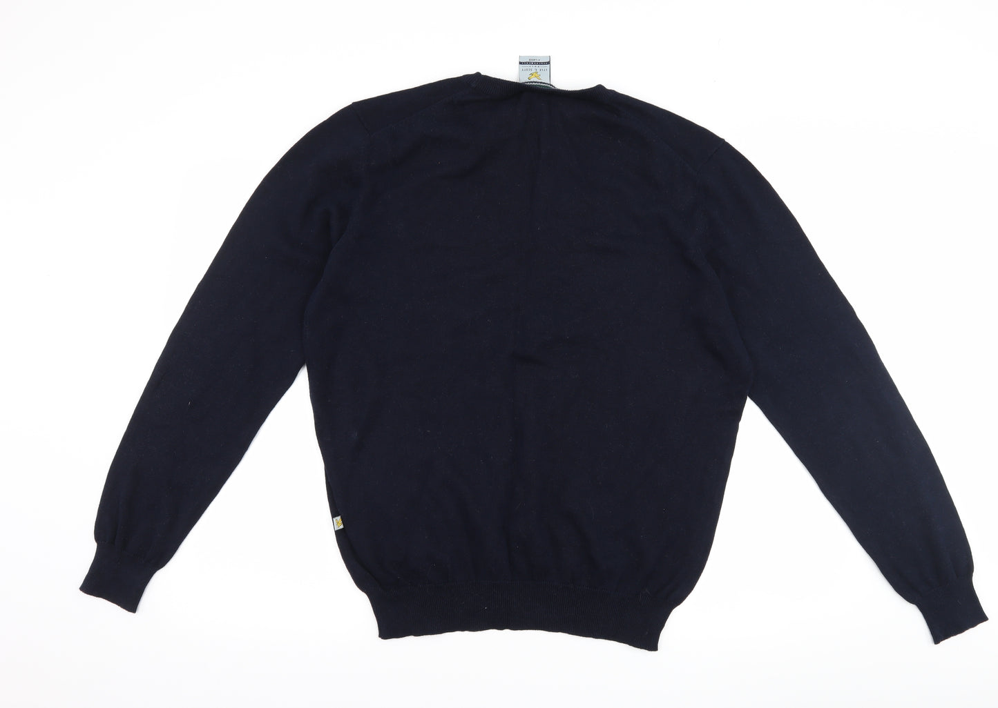 Lyle & Scott Mens Blue   Pullover Jumper Size XL