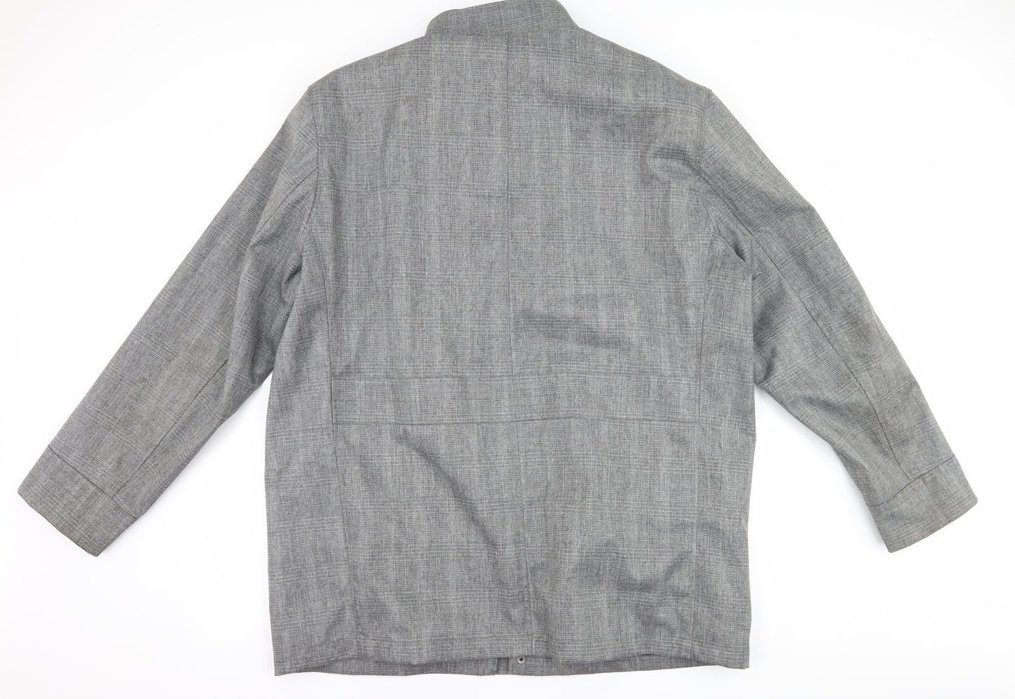 RJR.John Rocha Mens Grey   Overcoat Coat Size 2XL