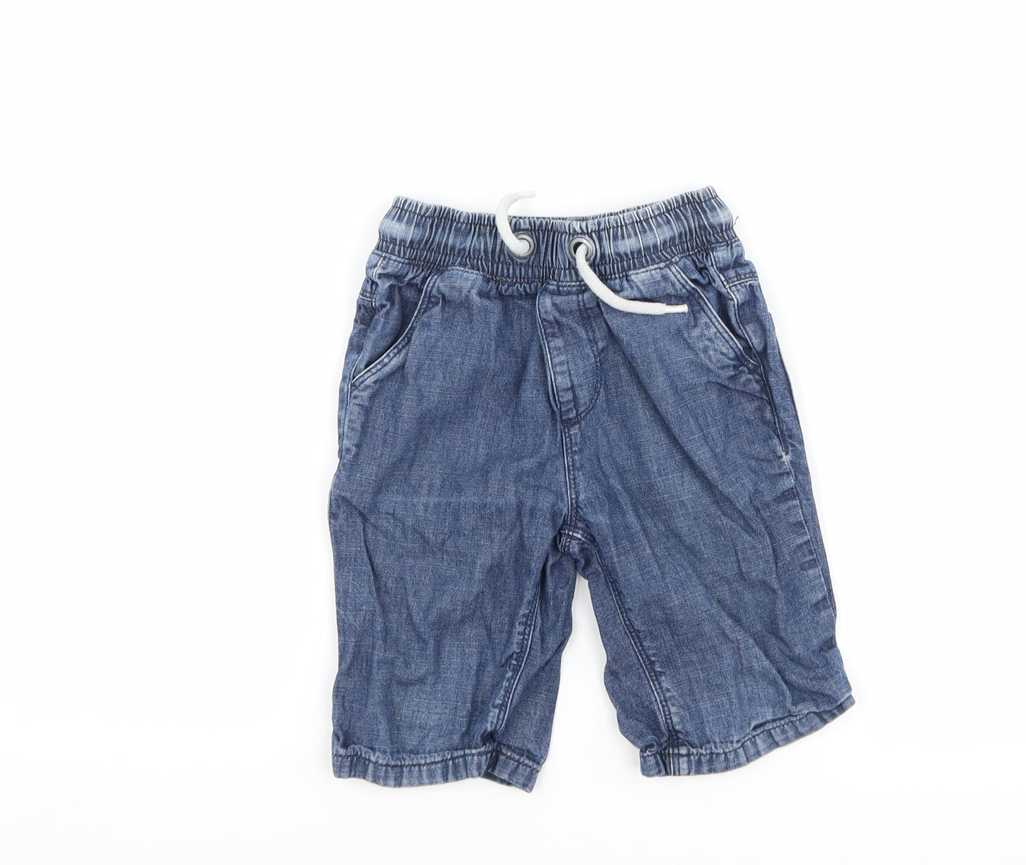 NEXT Boys Blue  Denim Bermuda Shorts Size 4-5 Years