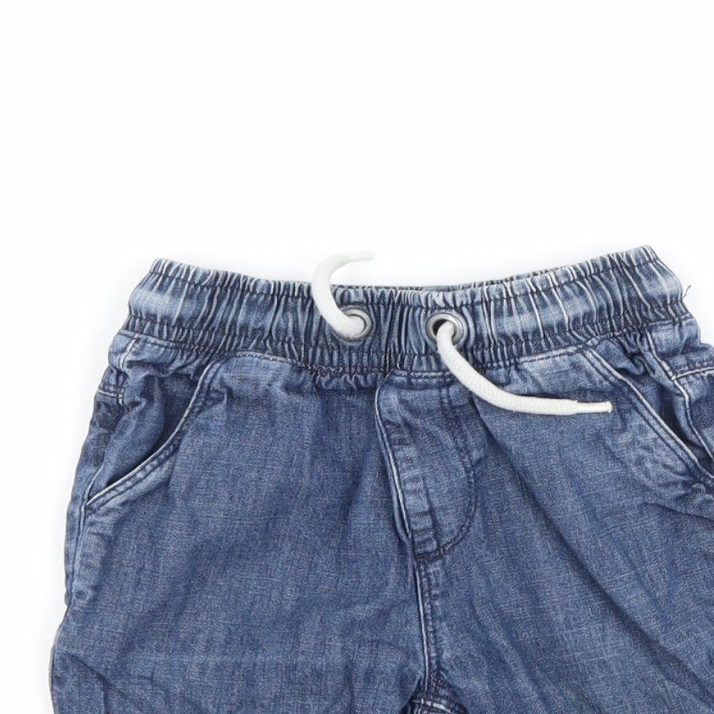 NEXT Boys Blue  Denim Bermuda Shorts Size 4-5 Years