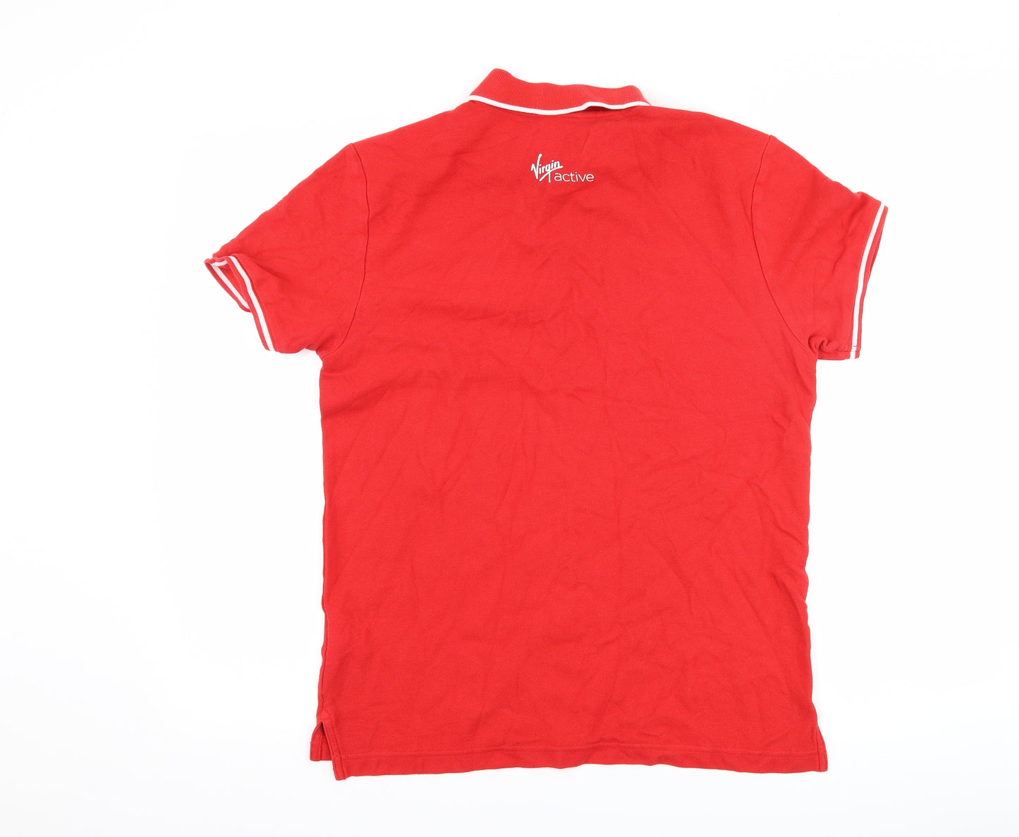 Nike Mens Red    Polo Size M