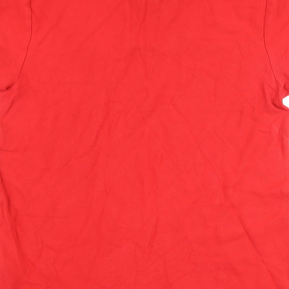 Nike Mens Red    Polo Size M