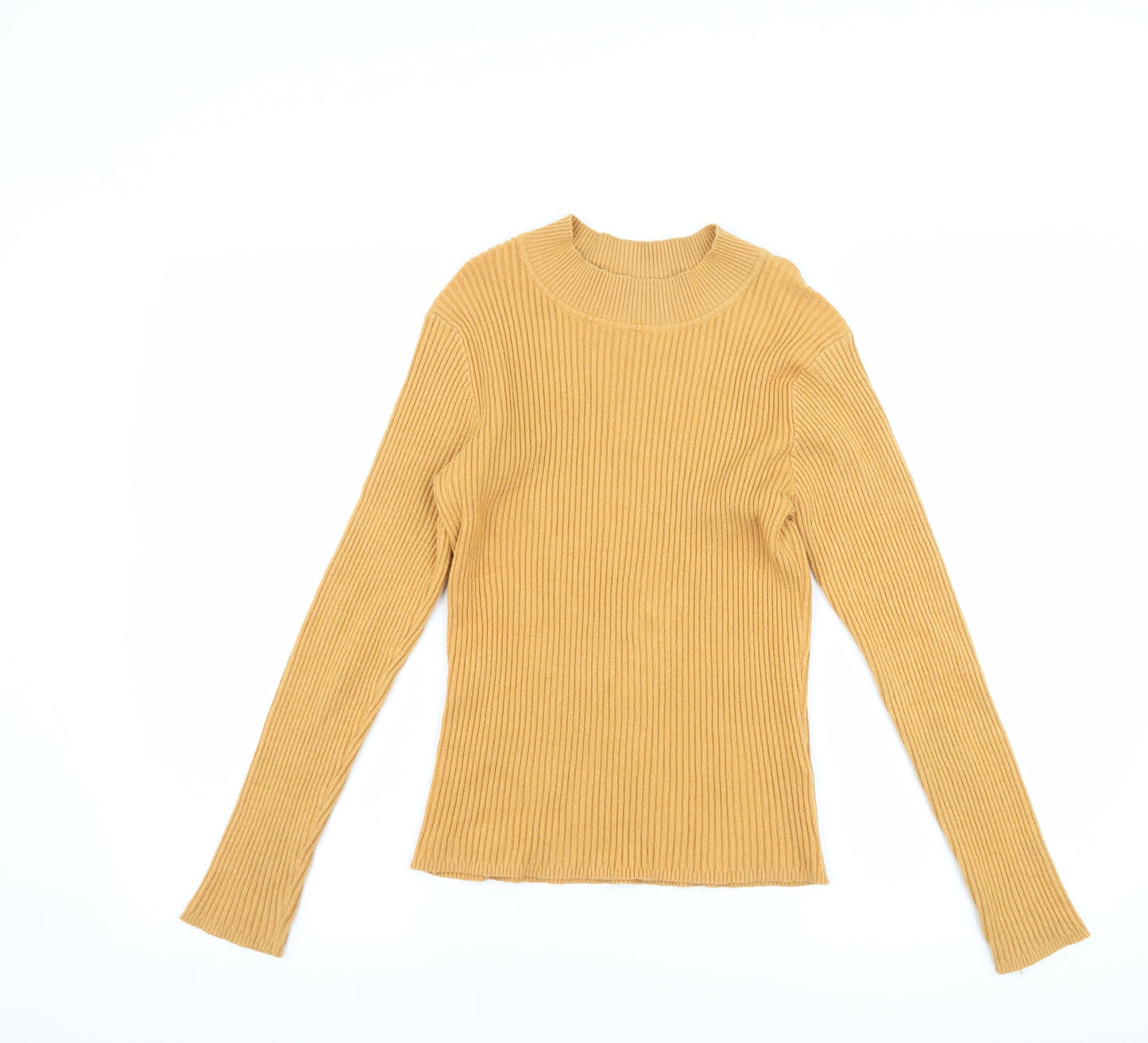 Primark Womens Yellow   Pullover Jumper Size L