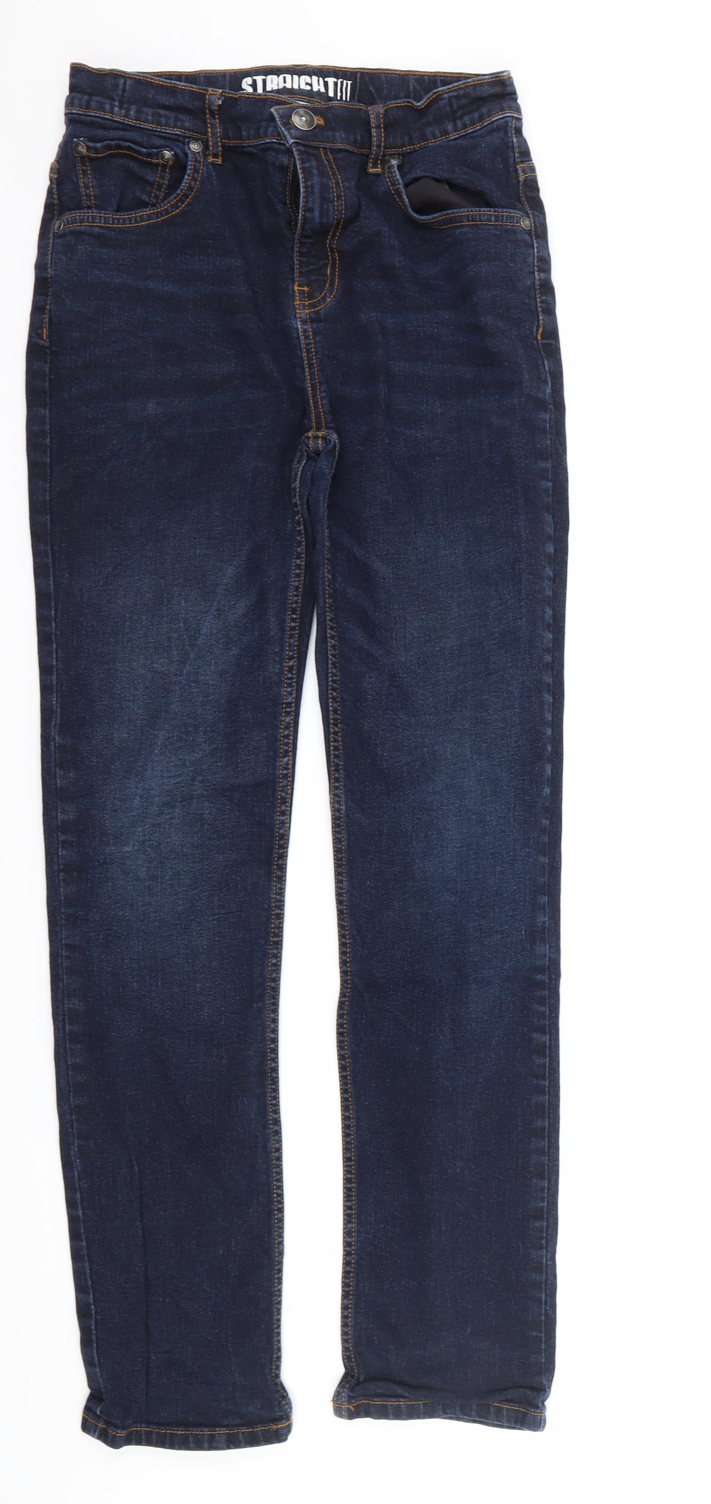 TU Boys Blue  Denim Straight Jeans Size 14 Years