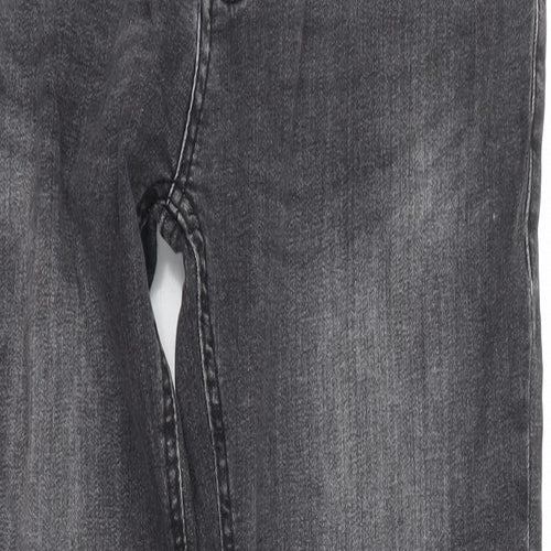 denim co Mens Grey  Denim Straight Jeans Size 32 in L30 in