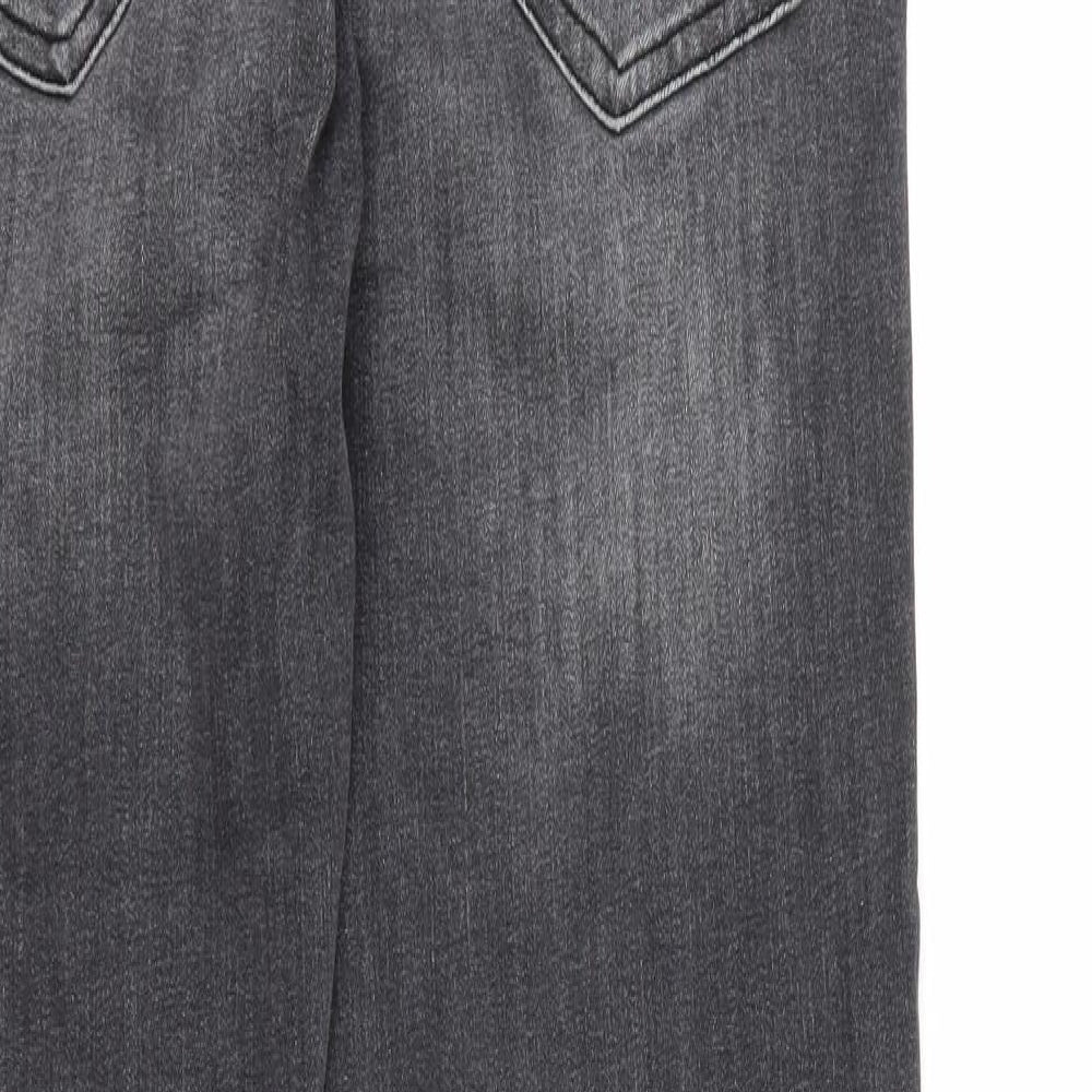 denim co Mens Grey  Denim Straight Jeans Size 32 in L30 in