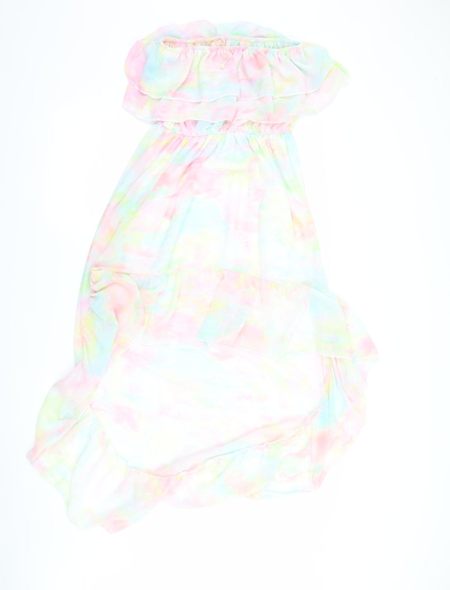 ethnia Womens White   Shift  Size M  - tie dye