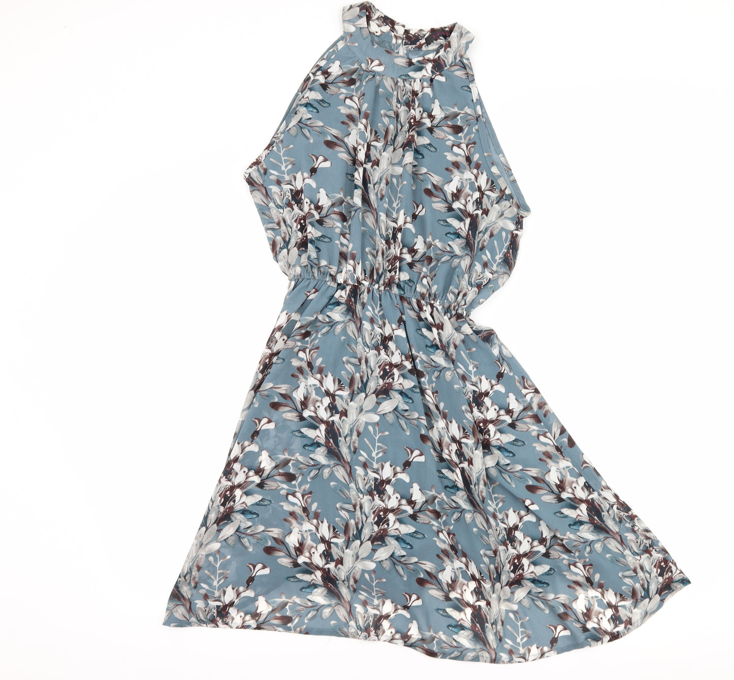 tenki Womens Blue Floral  A-Line  Size 14