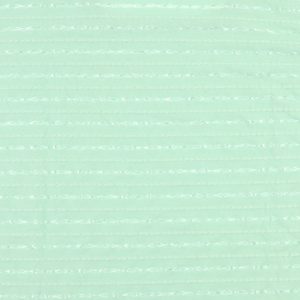 Icecube Womens Green Striped  Basic T-Shirt Size XL