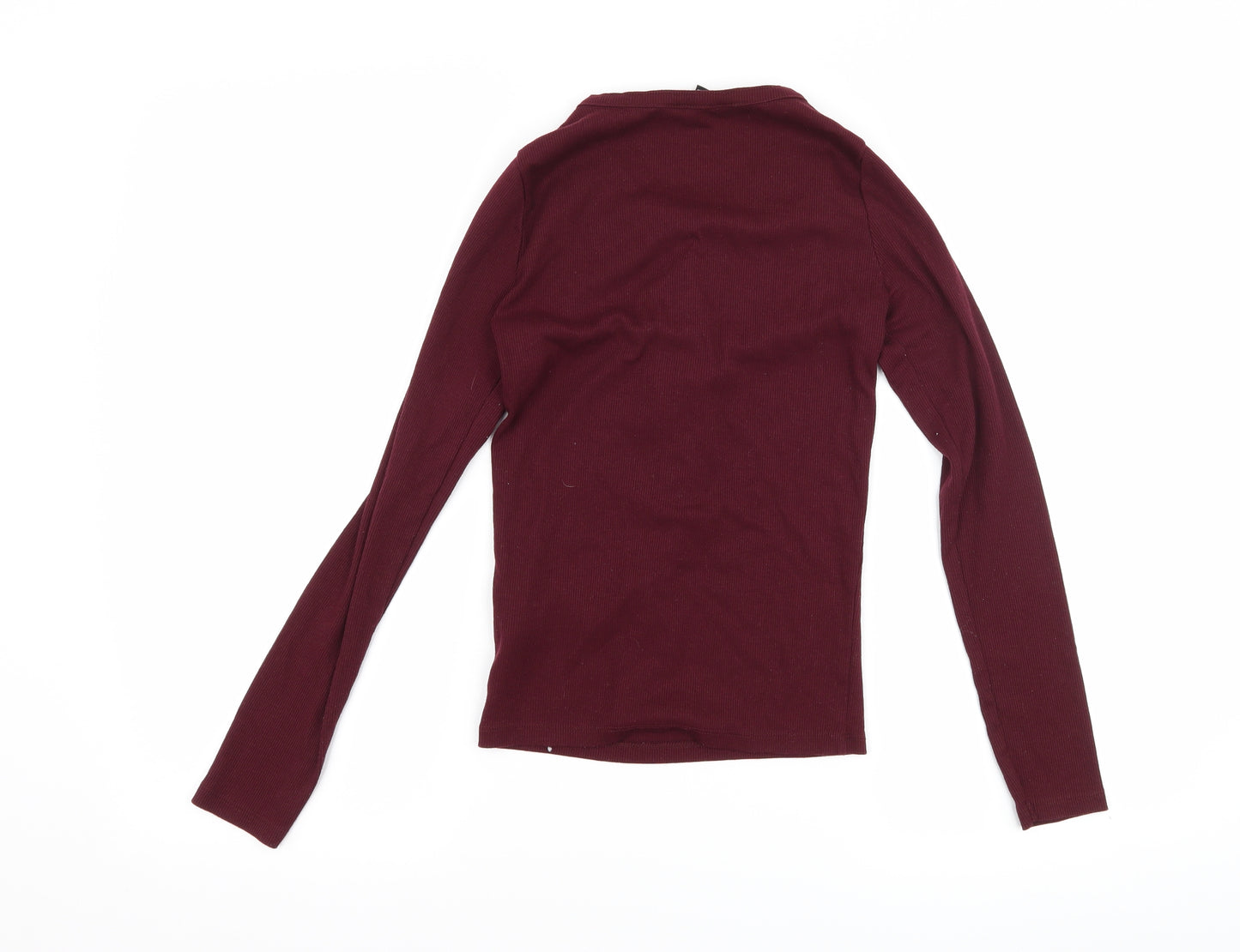 New Look Womens Purple   Basic T-Shirt Size 8