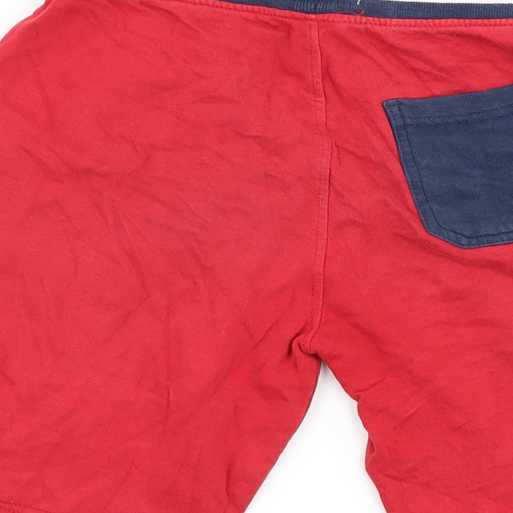 Demo Boys Red   Sweat Shorts Size 9-10 Years