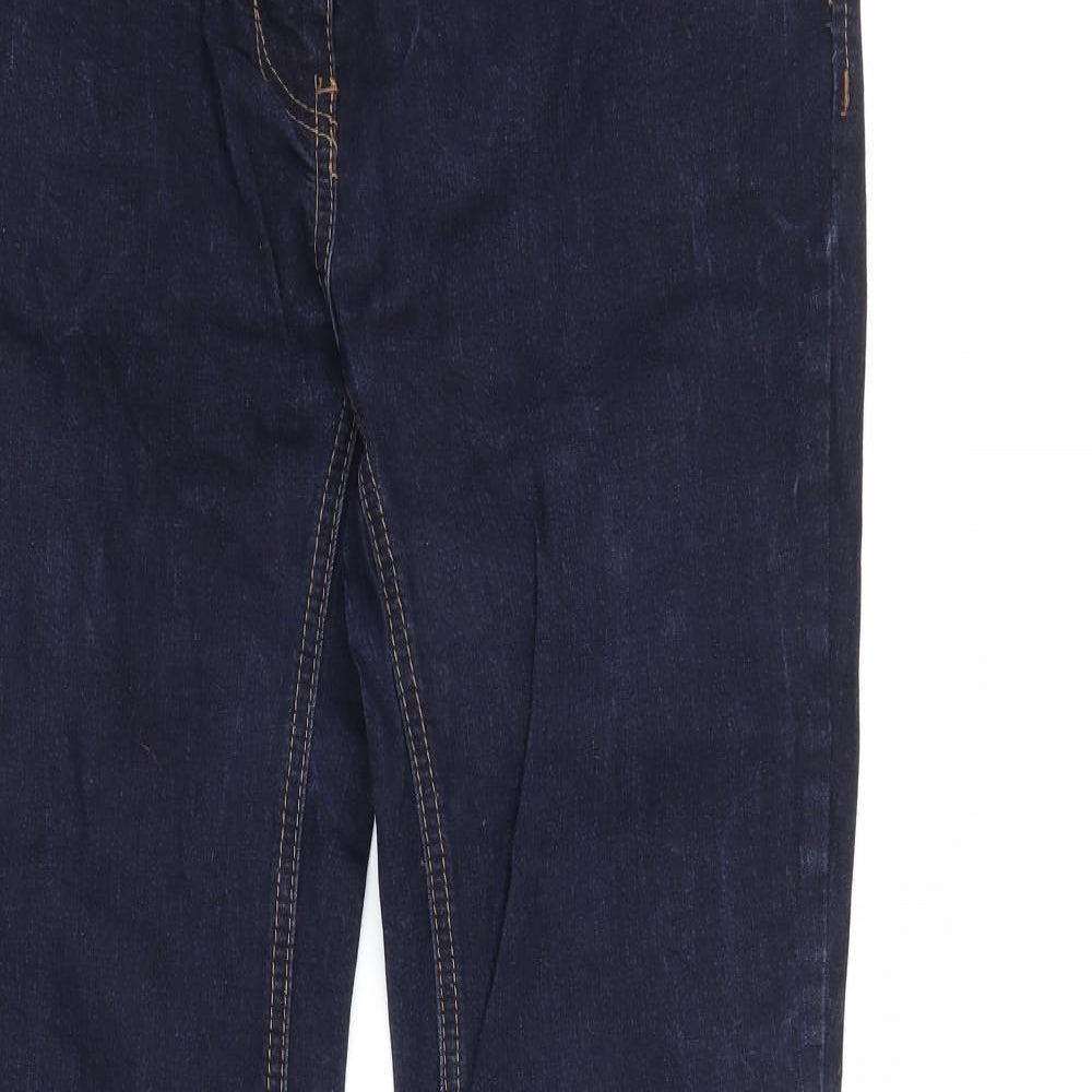 NEXT Womens Blue  Denim Flared Jeans Size 12 L33 in