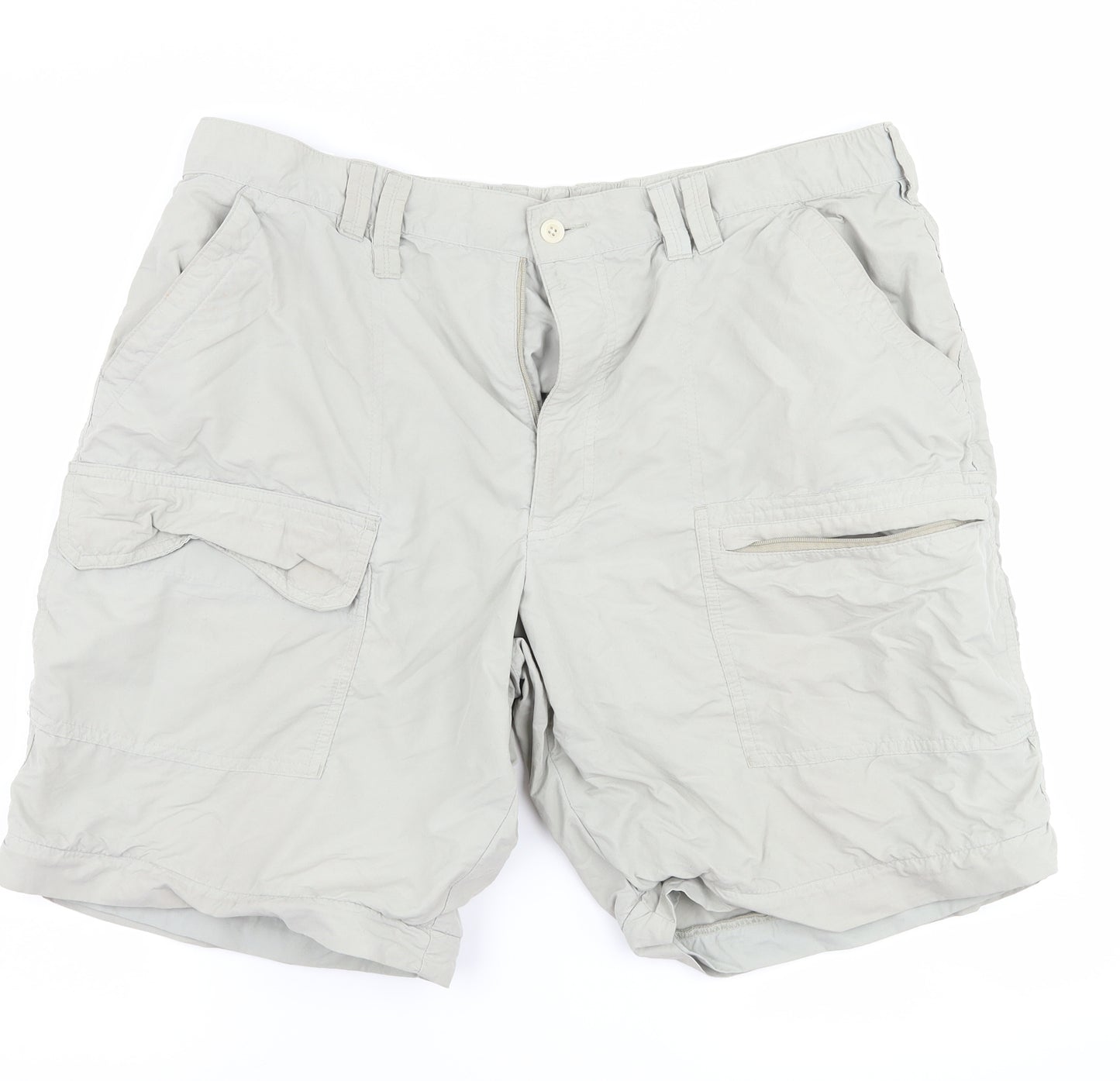 Marks and Spencer Mens Grey   Cargo Shorts Size 38