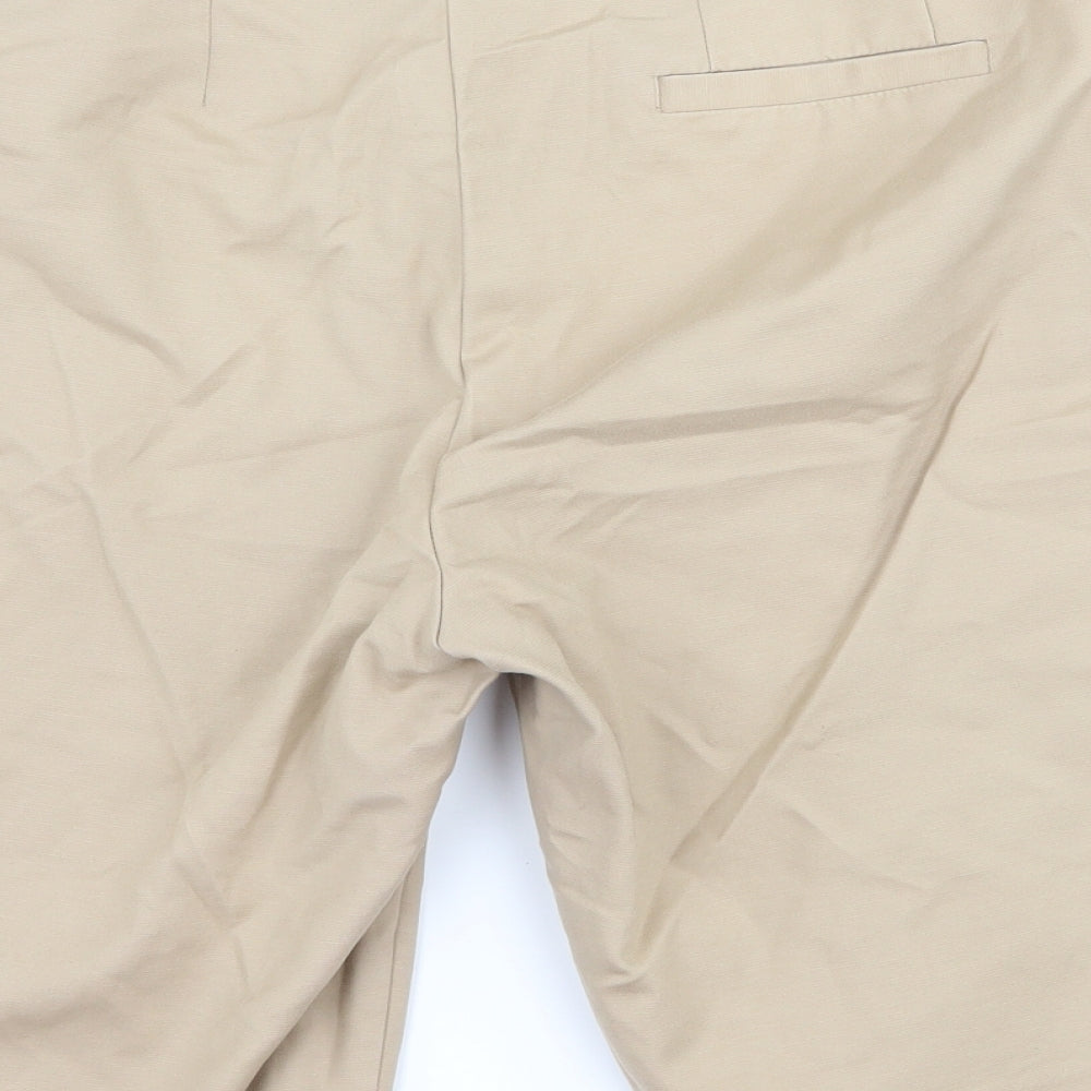 Marks and Spencer Womens Brown   Chino Shorts Size 16