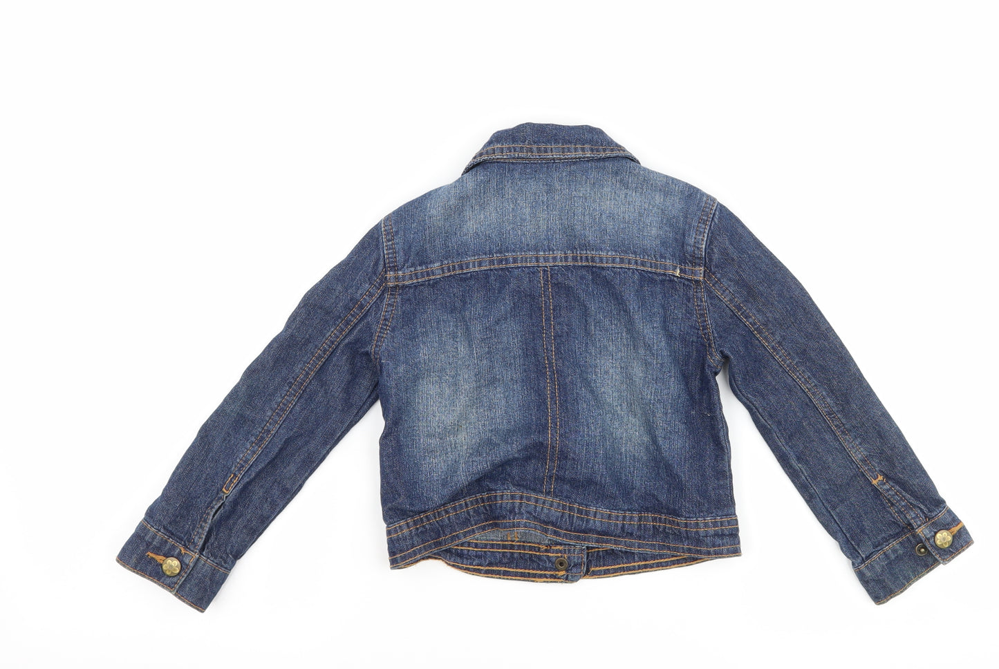 George Girls Blue  Denim Jacket  Size 3-4 Years