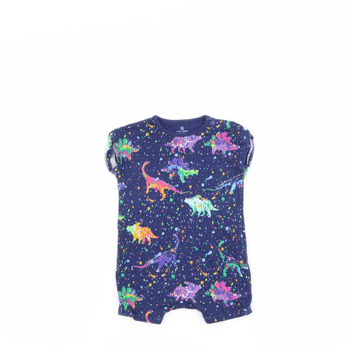 NEXT Boys Blue   Romper One-Piece   - DInosaur
