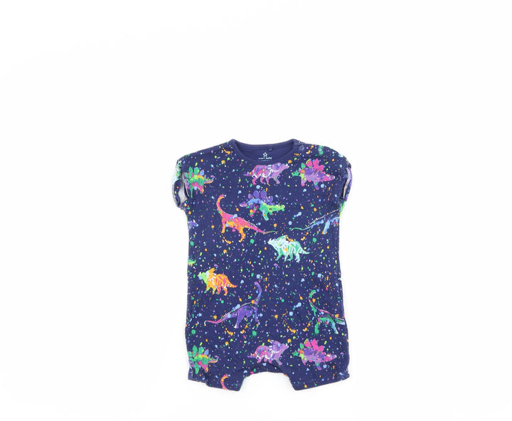 NEXT Boys Blue   Romper One-Piece   - DInosaur