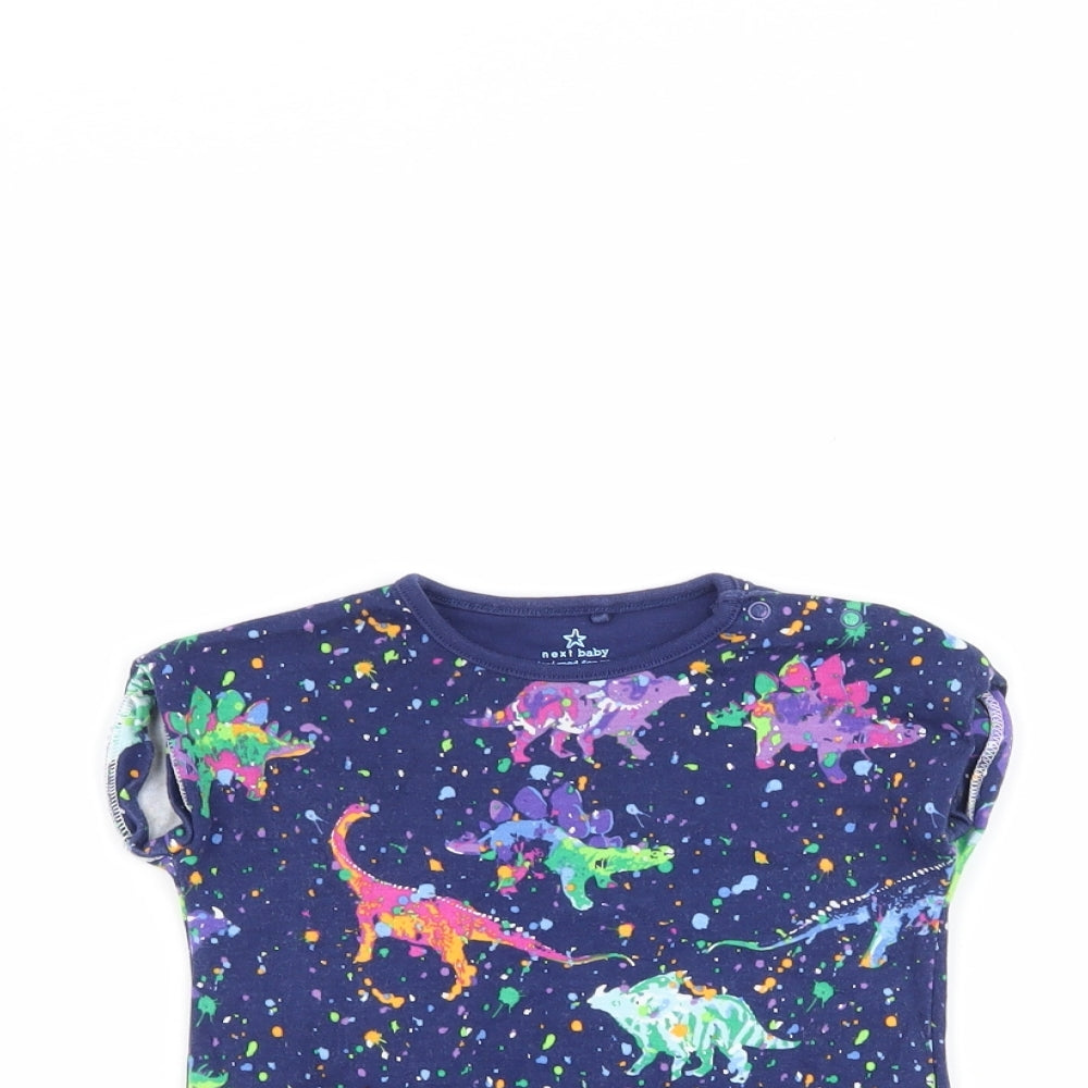 NEXT Boys Blue   Romper One-Piece   - DInosaur