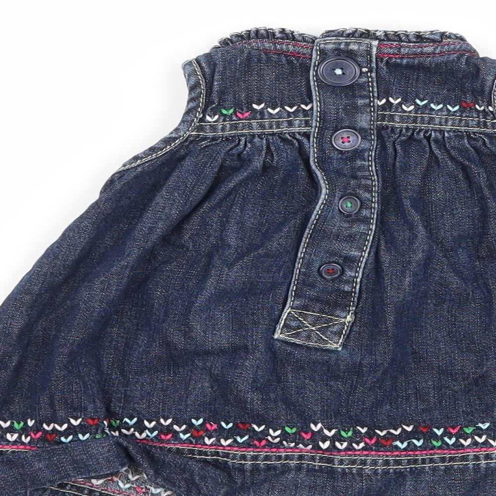 Gap Girls Blue  Denim A-Line  Size 0-3 Months