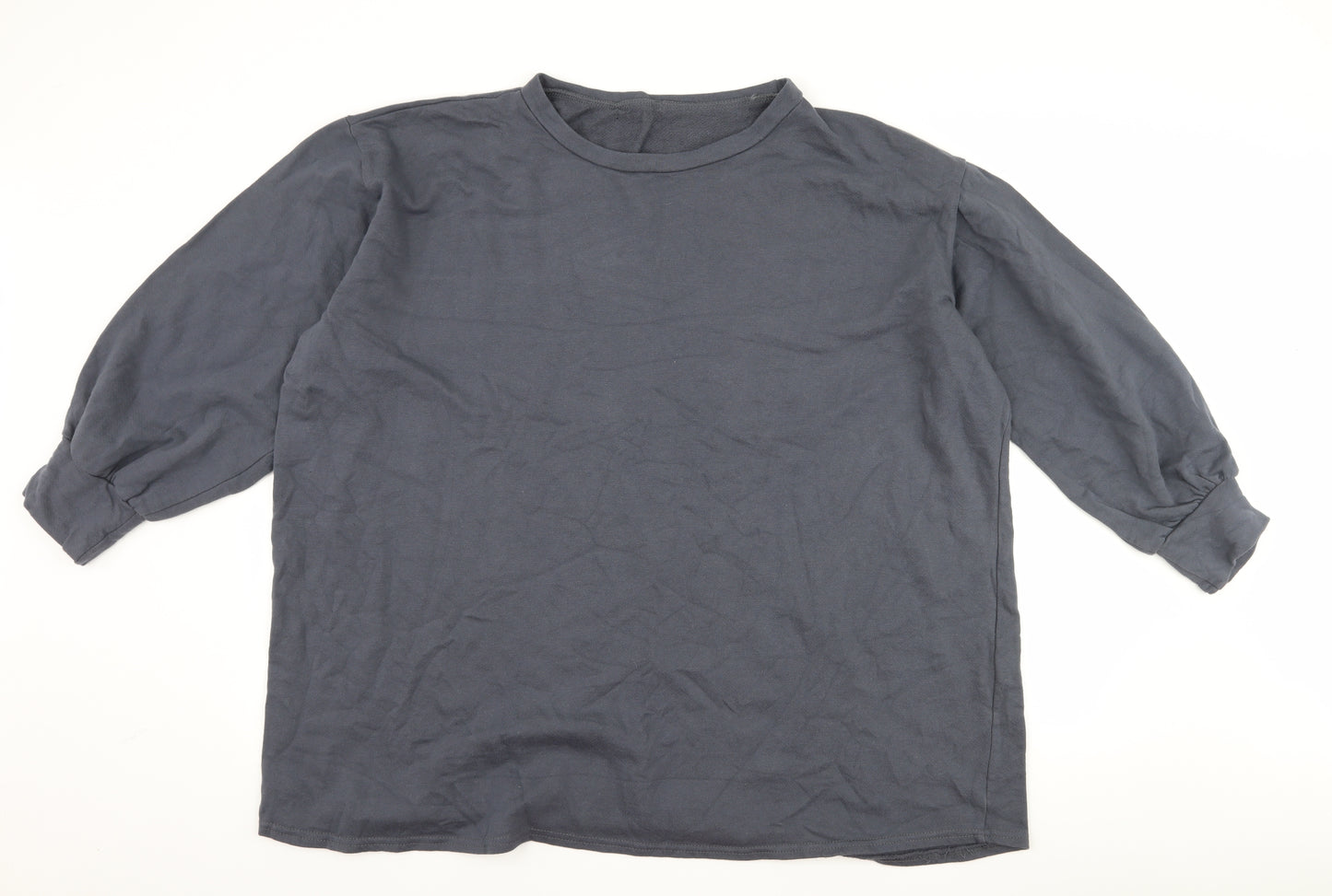 PRETTYLITTLETHING Womens Grey   Jumper Dress  Size 14