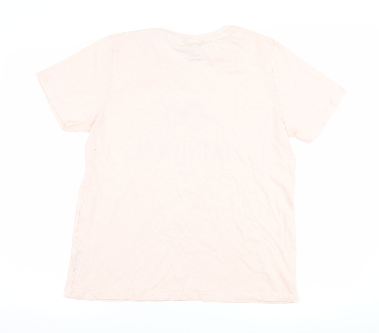 New Look Womens Pink   Basic T-Shirt Size 14  - Bonjour