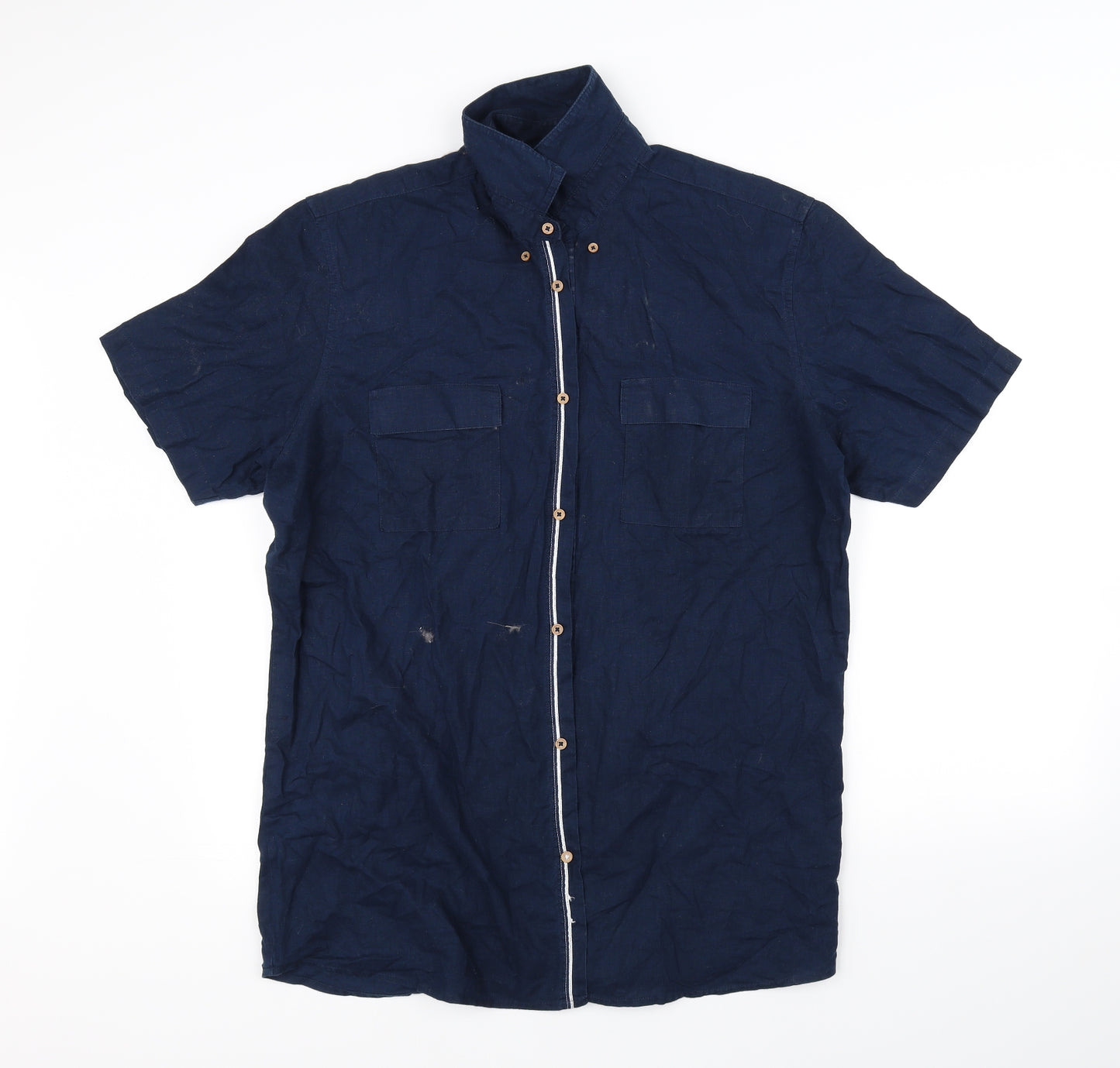 Livergy Mens Blue    Dress Shirt Size L