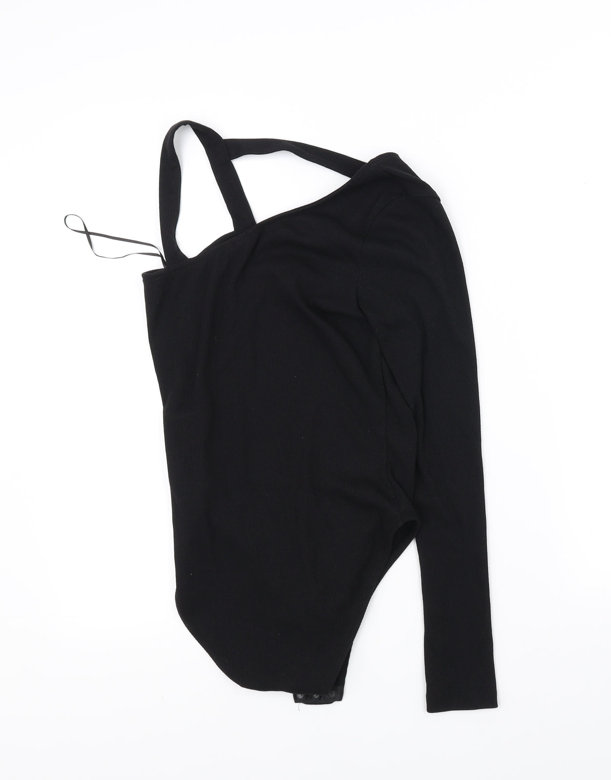 Topshop Womens Black   Basic T-Shirt Size 10