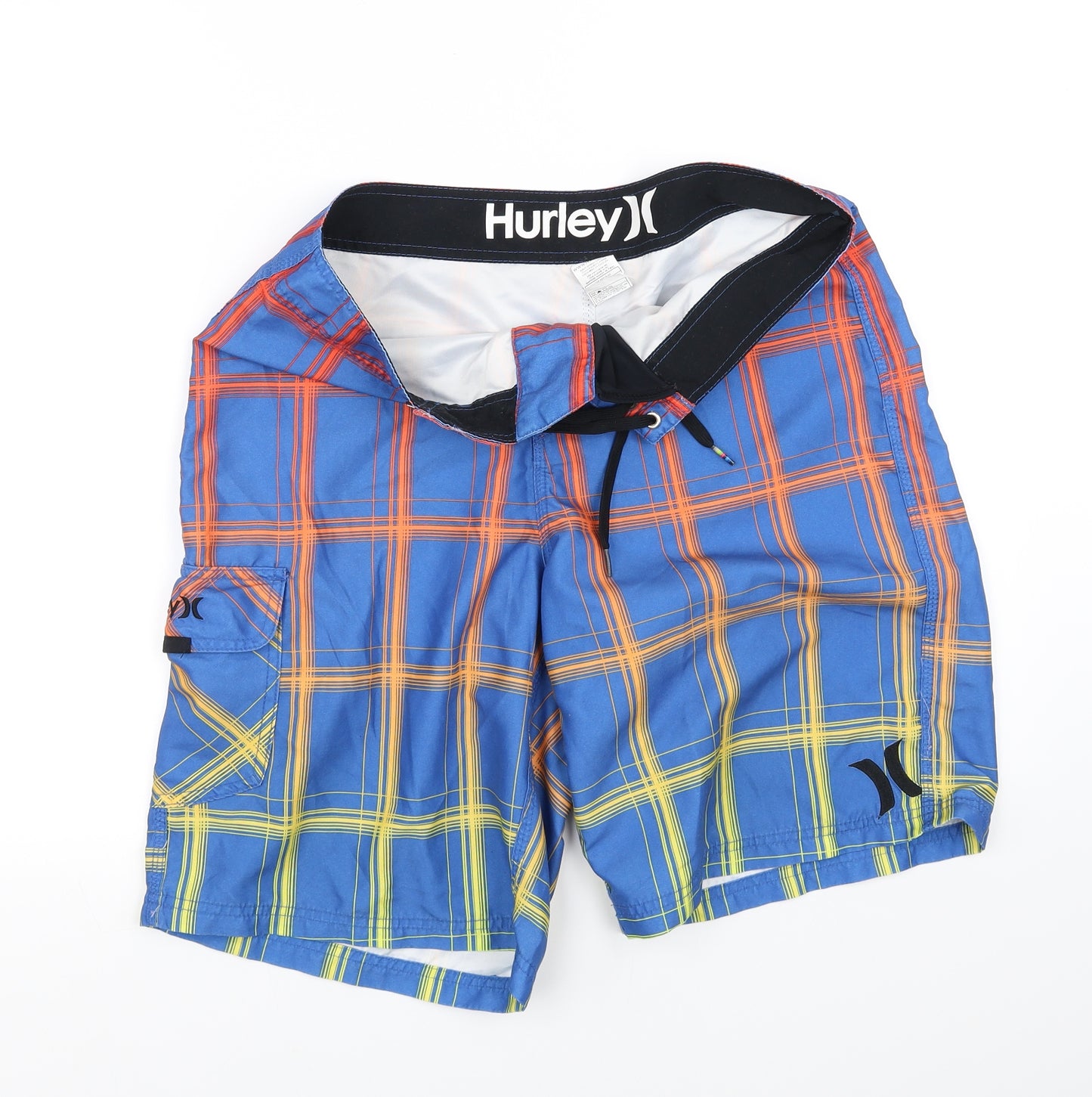 Hurley Mens Blue   Sweat Shorts Size 32