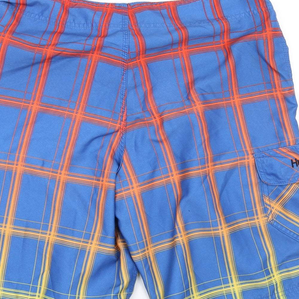 Hurley Mens Blue   Sweat Shorts Size 32