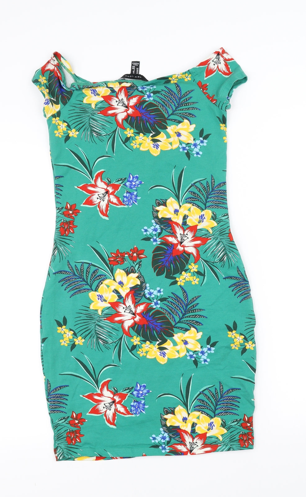 New Look Womens Green   Pencil Dress  Size 10