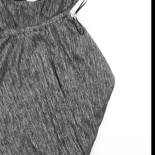 Miss Selfridge Womens Silver   A-Line  Size 6