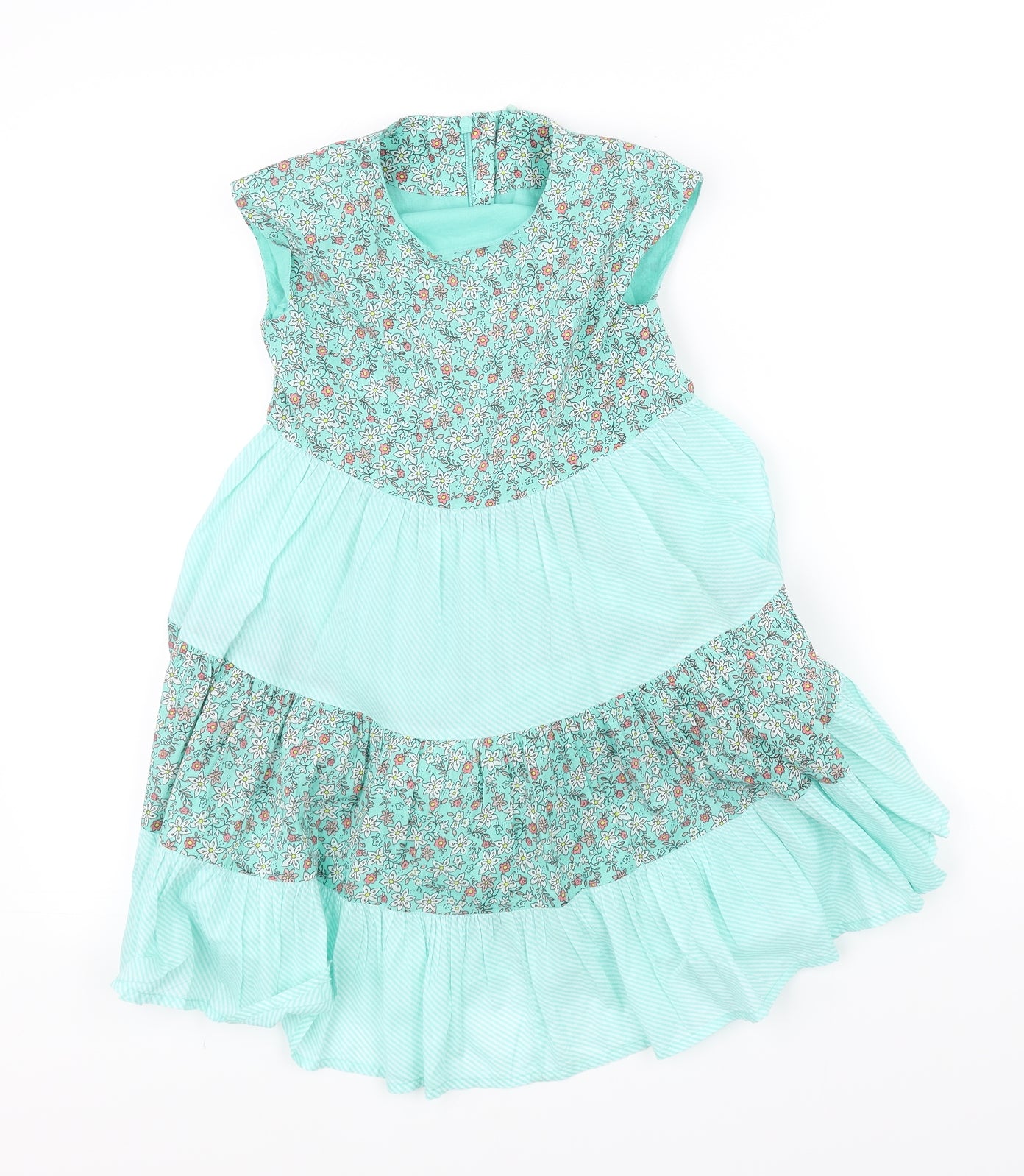 Marks and Spencer Girls Green   Fit & Flare  Size 5-6 Years