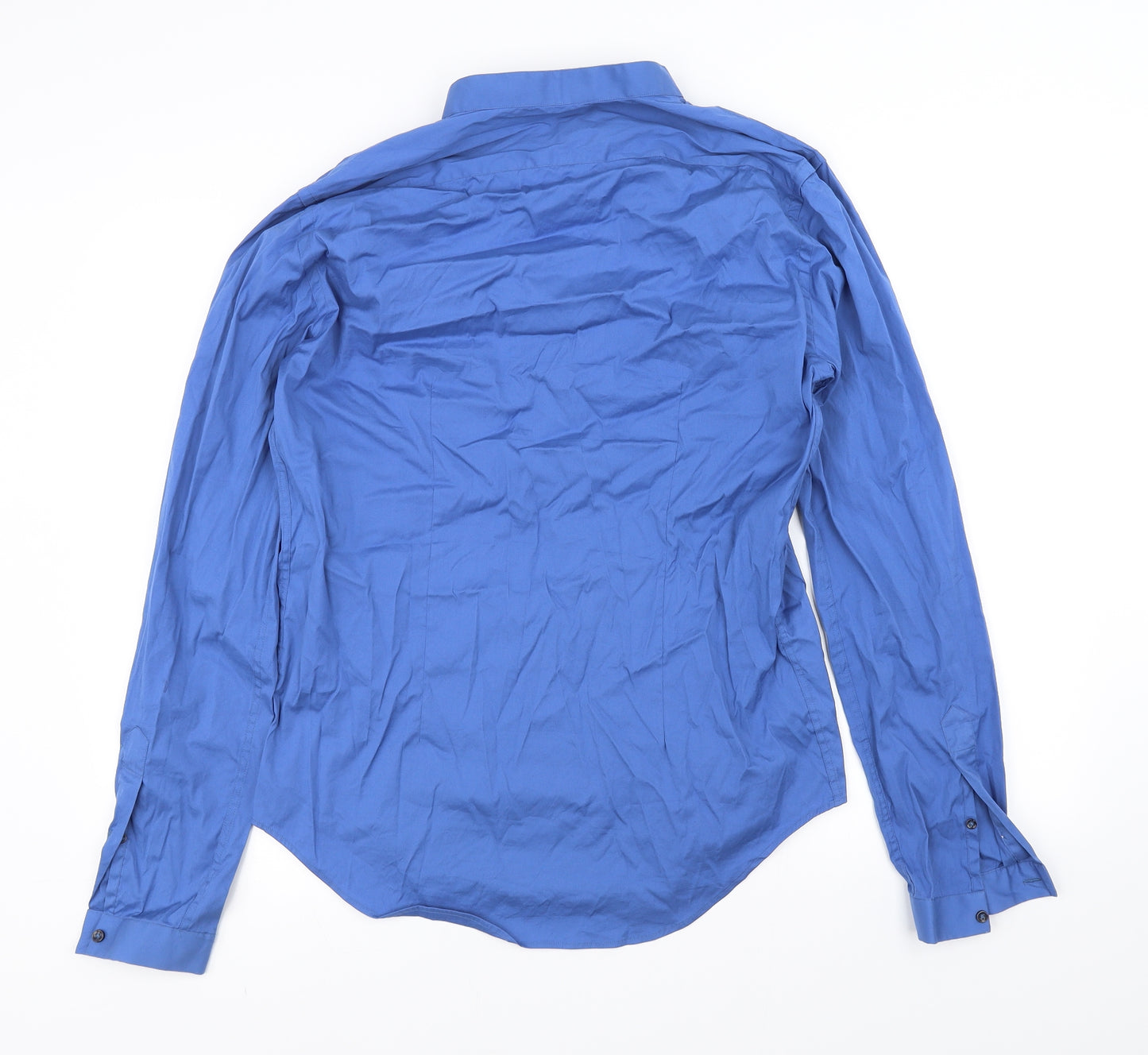 Zara Mens Blue    Dress Shirt Size M