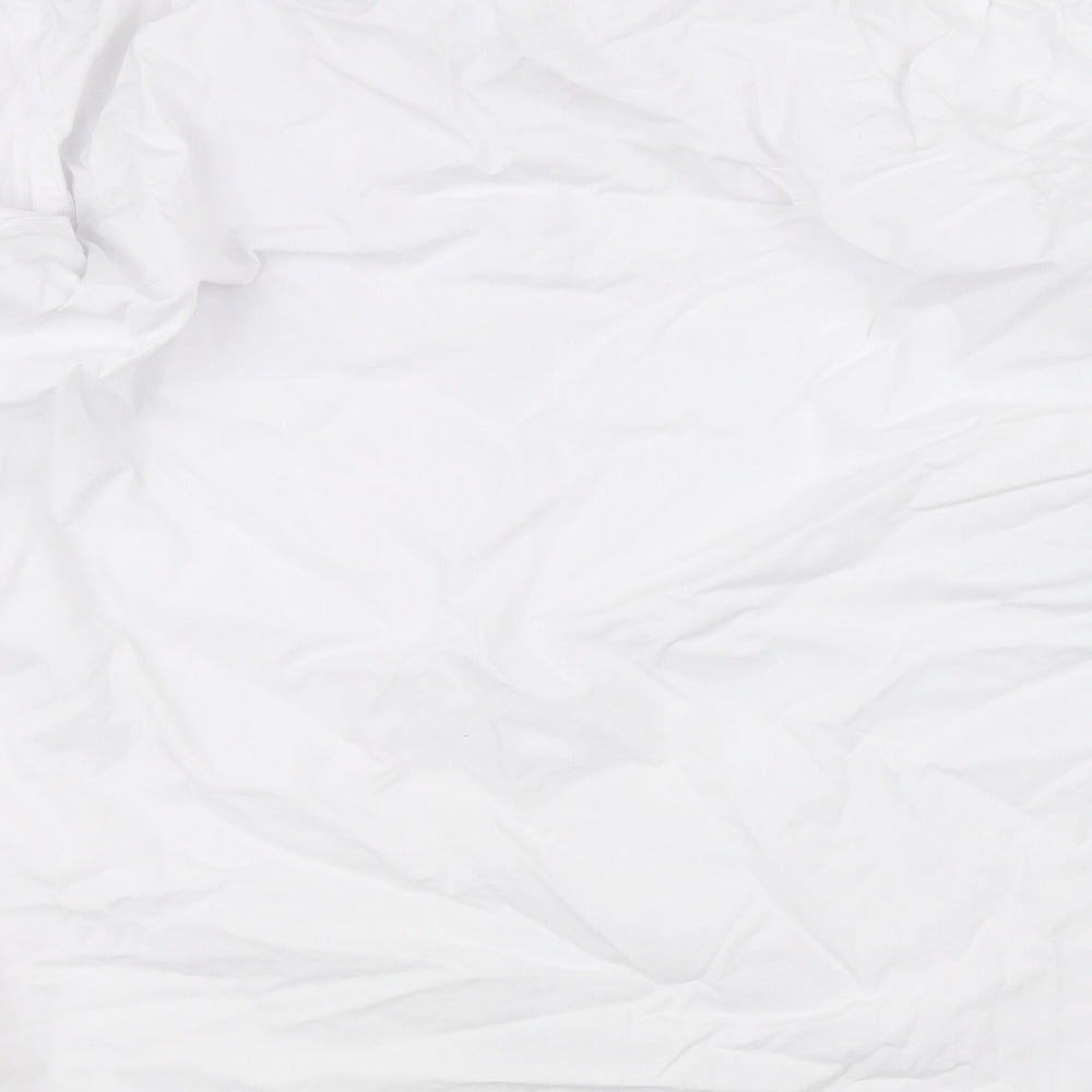 Taylor & Wright Mens White    Dress Shirt Size 17.5