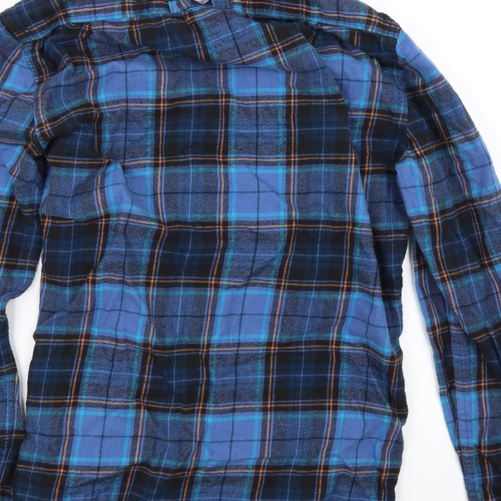 Superdry Mens Blue    Dress Shirt Size S