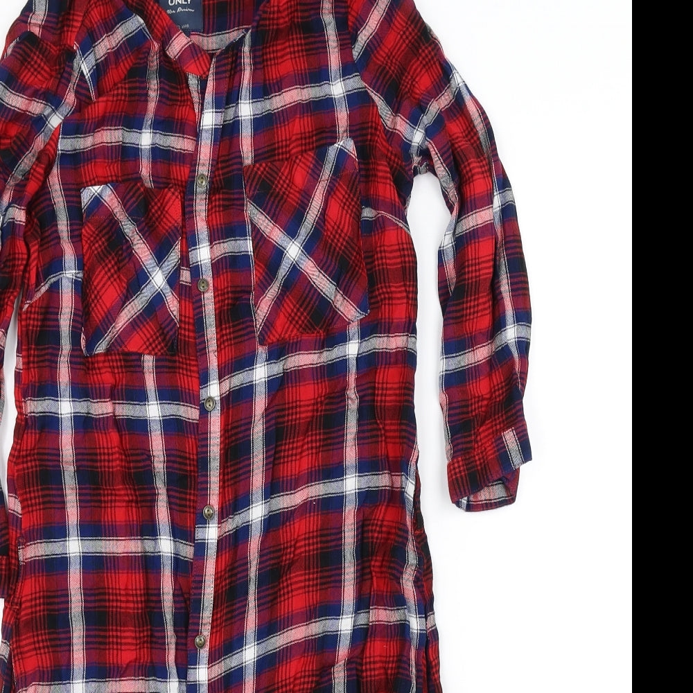 Only Womens Red   A-Line  Size 8