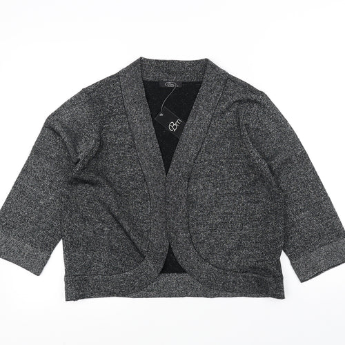 BM Womens Grey   Overcoat Coat Size M