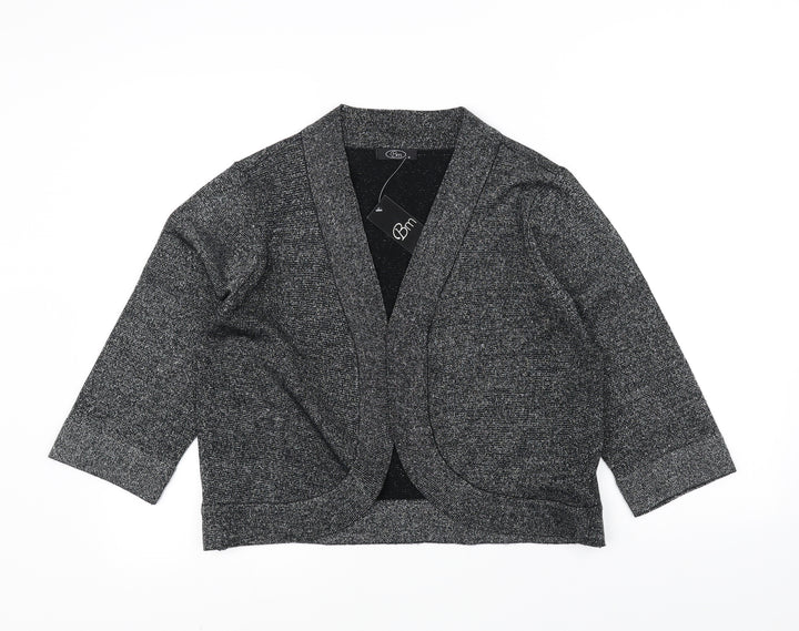 BM Womens Grey   Overcoat Coat Size M