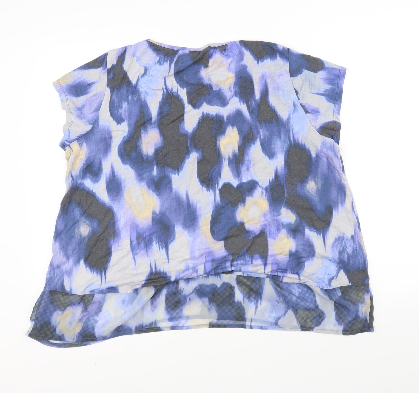 George Womens Blue   Basic T-Shirt Size 22