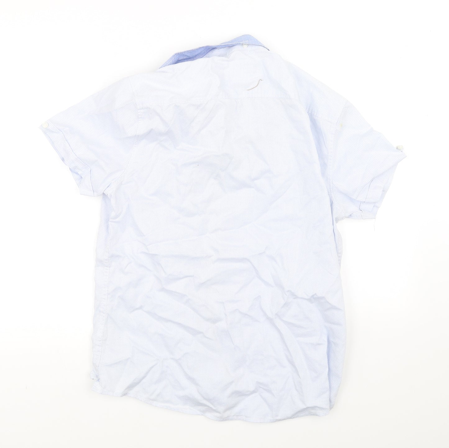 NEXT Mens Blue    Dress Shirt Size M