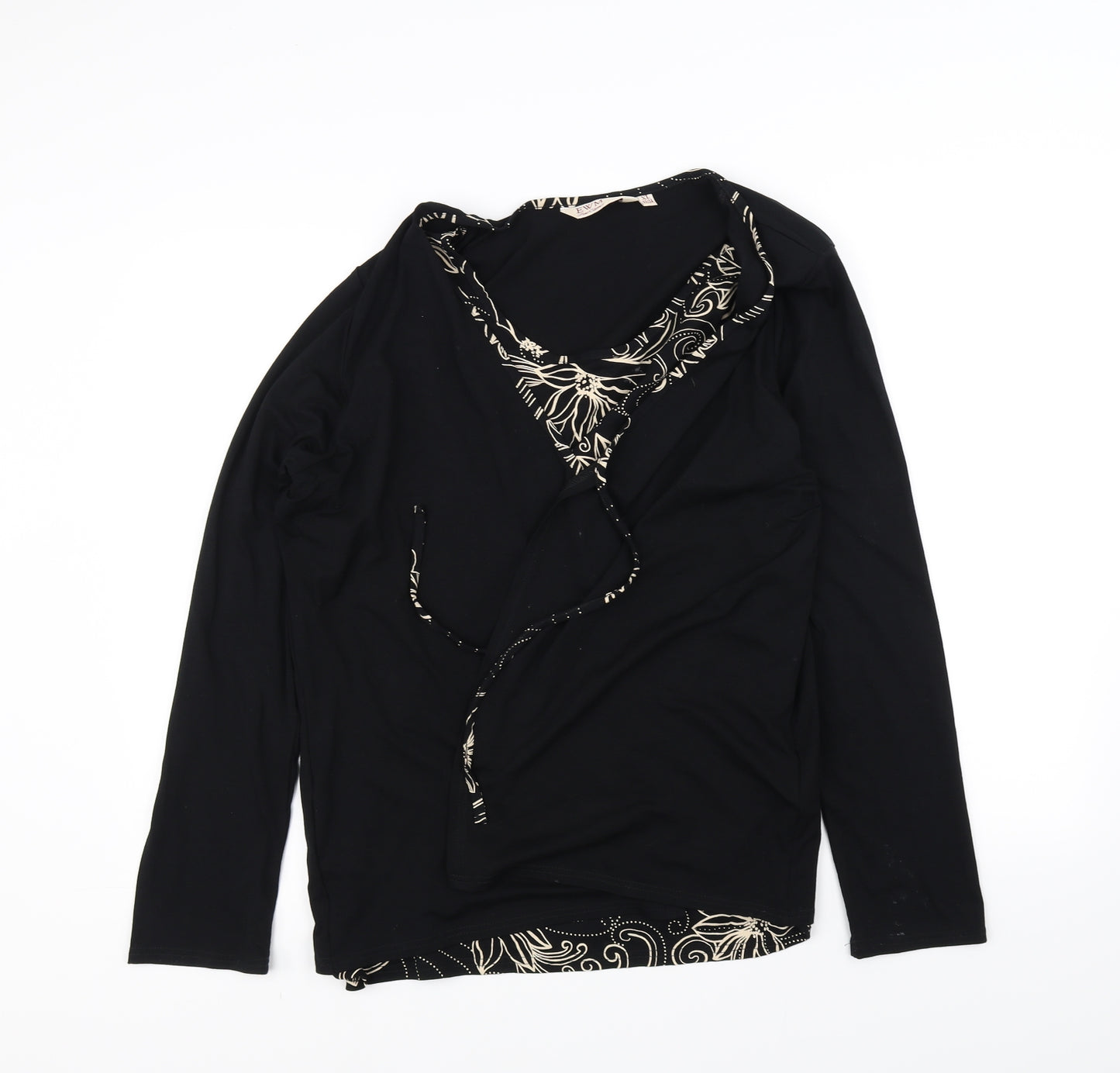 EWM Womens Black   Basic T-Shirt Size 22