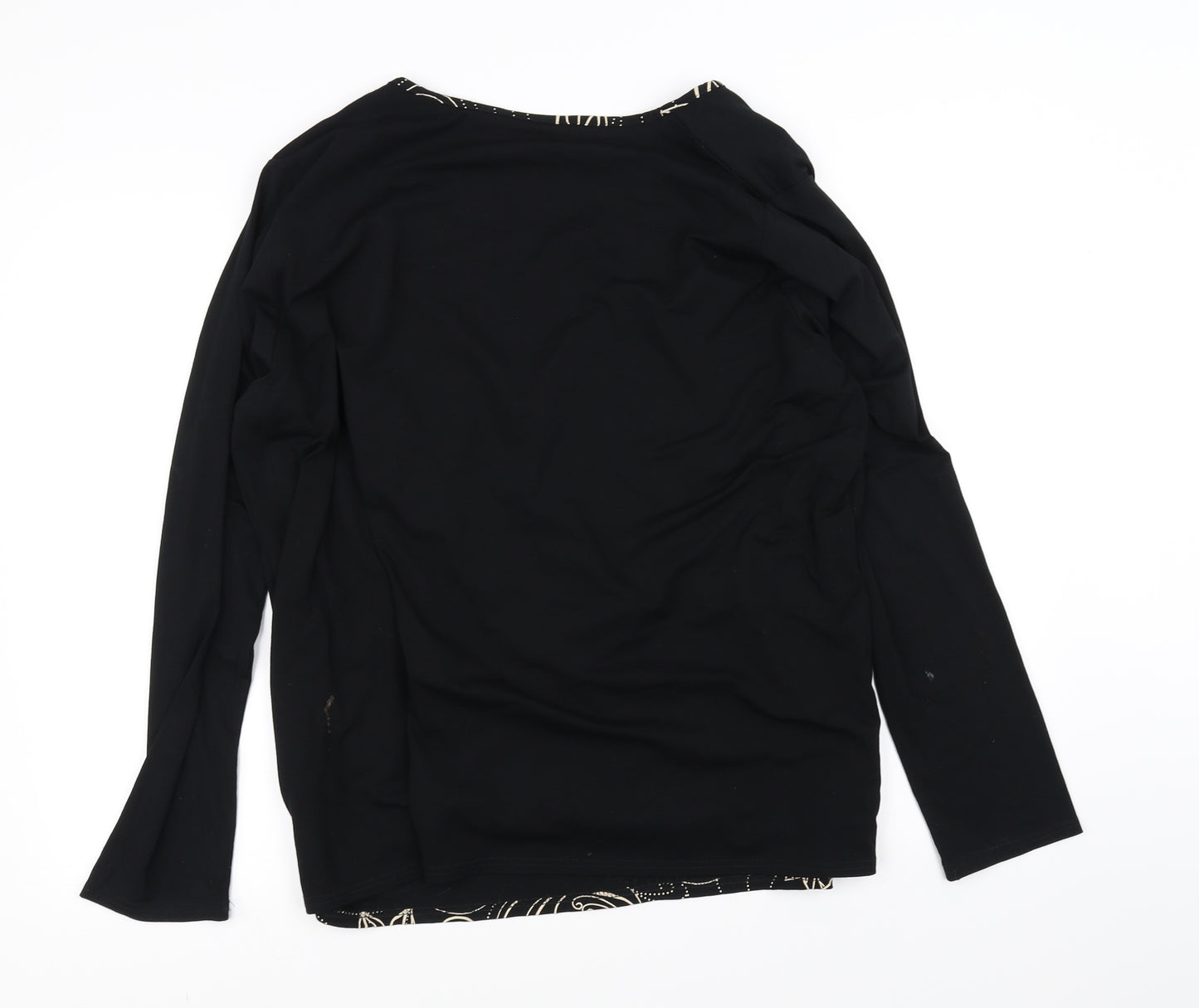 EWM Womens Black   Basic T-Shirt Size 22