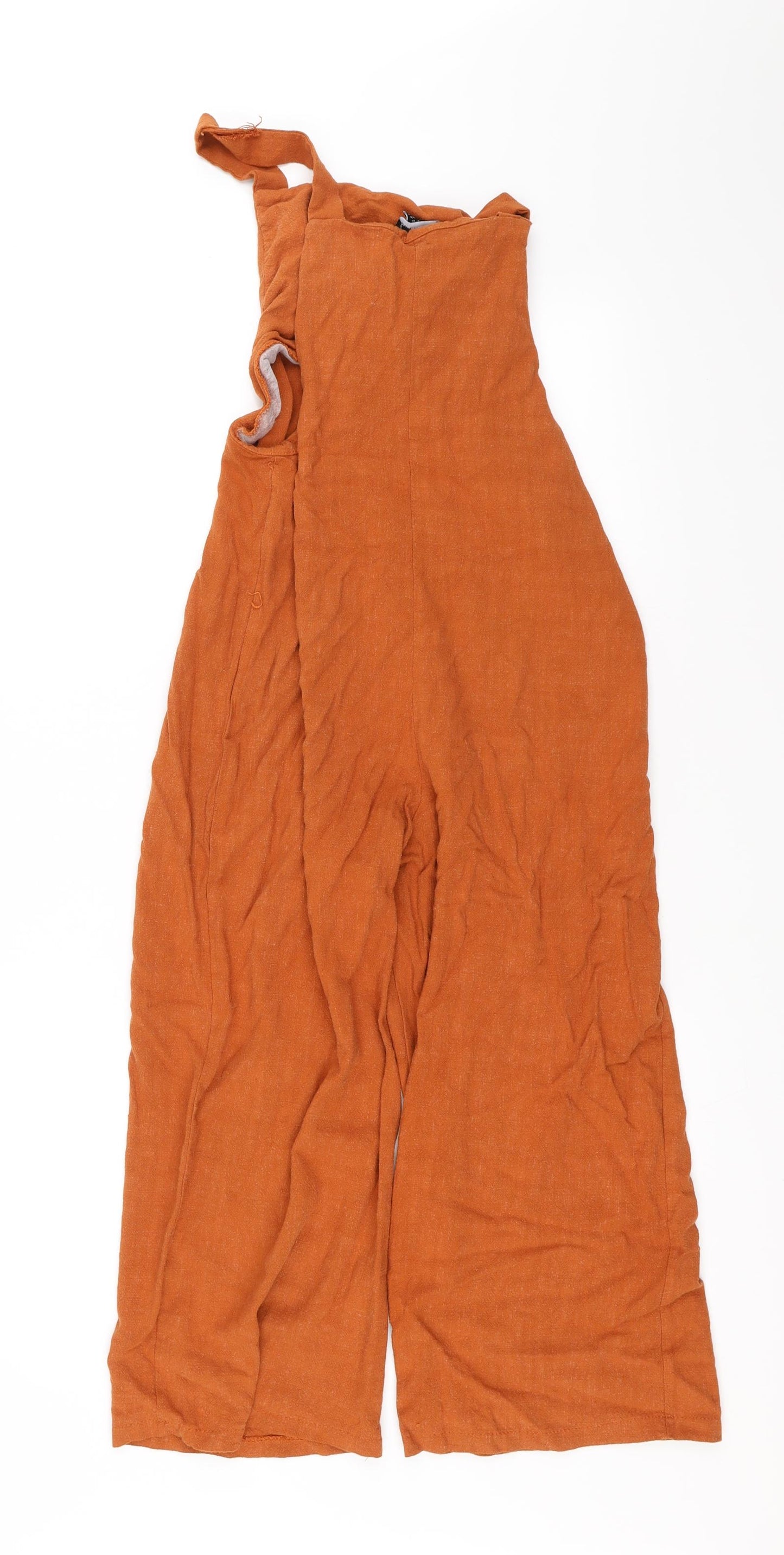 New Look Womens Orange   Bodysuit One-Piece Size 12
